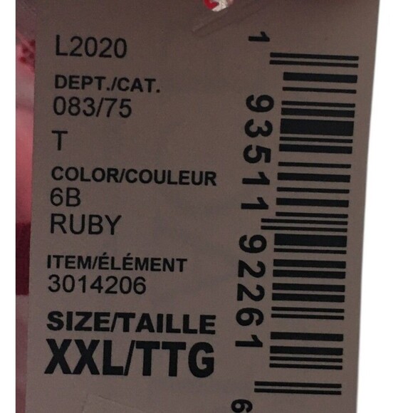 Place Pajama Set Women's Size XXL Red Plaid Mama Bear Long Sleeve Fleece - Picture 6 of 8